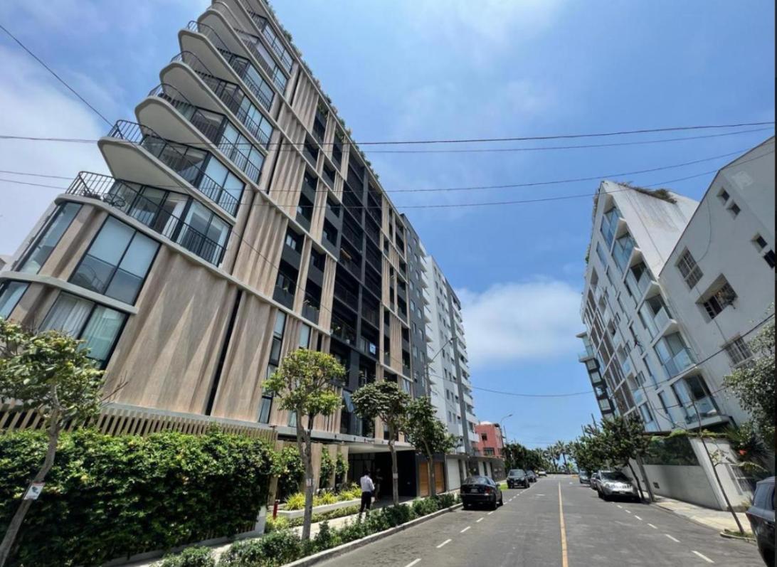 Exclusivo Y Moderno Depa En Miraflores Vista Al Mar Y A La Ciudad Amoblado Apartments リマ エクステリア 写真